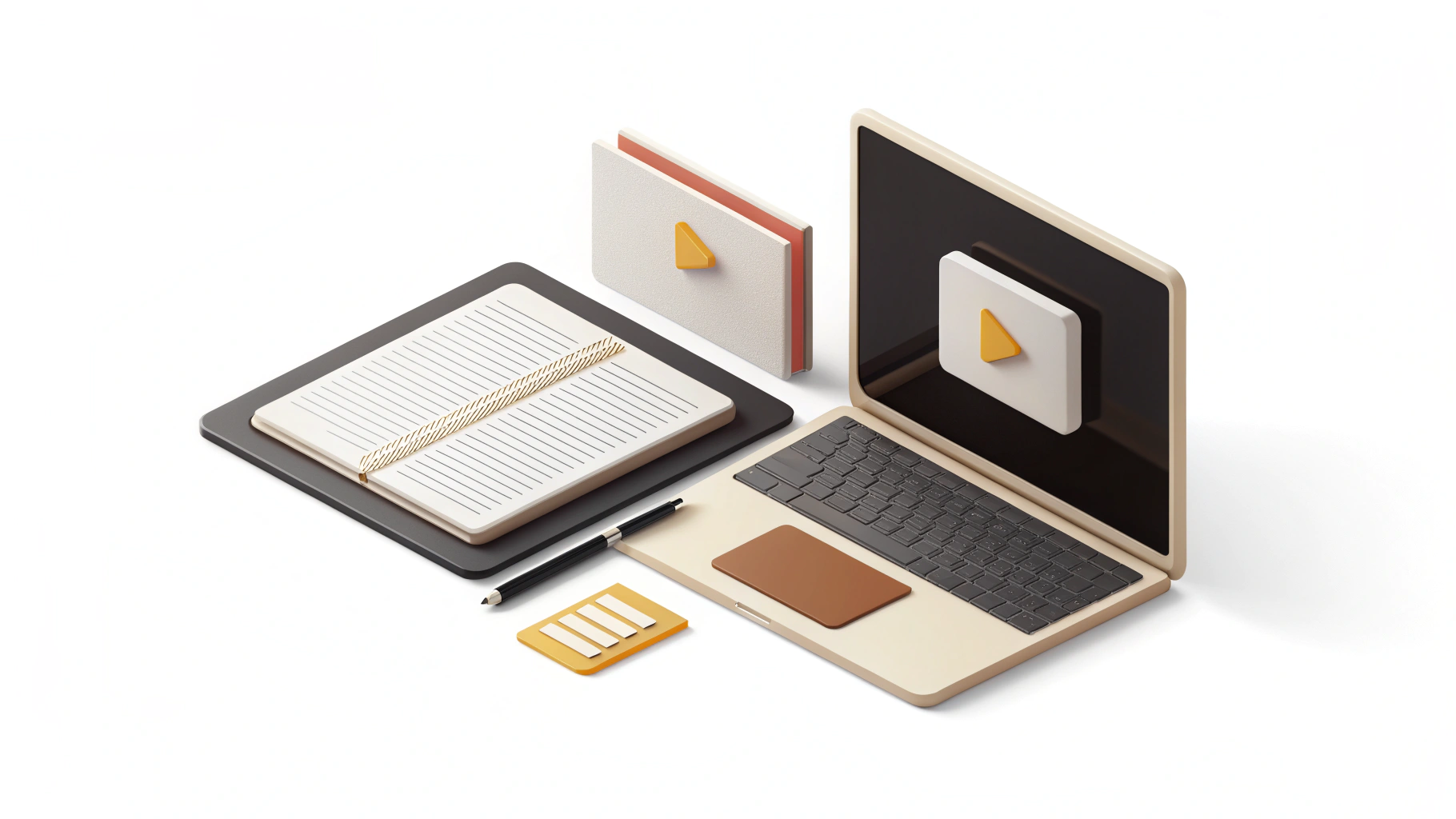 Content Marketing & Copywriting 3D Visualization